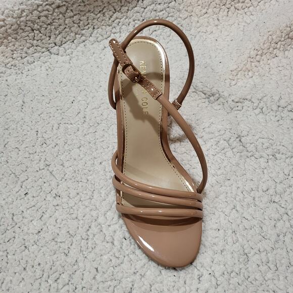 NEW Kenneth Cole Women's Women's Baxley Wedge Sandal Cognac size 7 - Picture 3 of 6